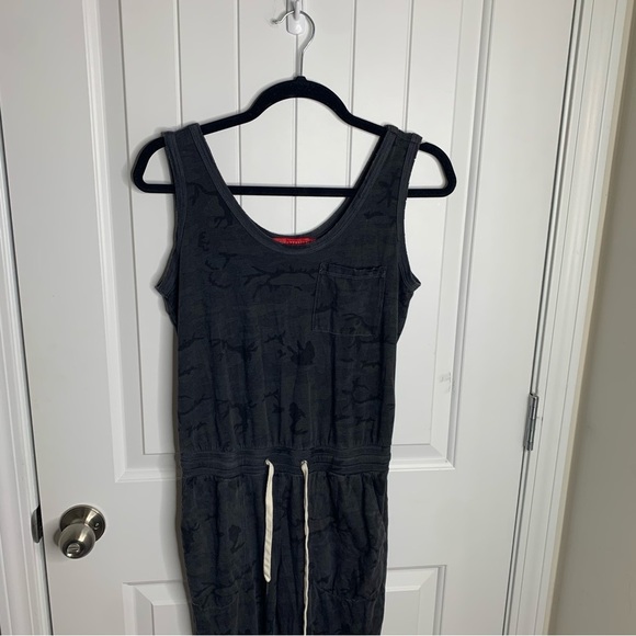 N Philanthropy‎ sleeveless black camo camouflage jumpsuit size small minimalist - Picture 3 of 11